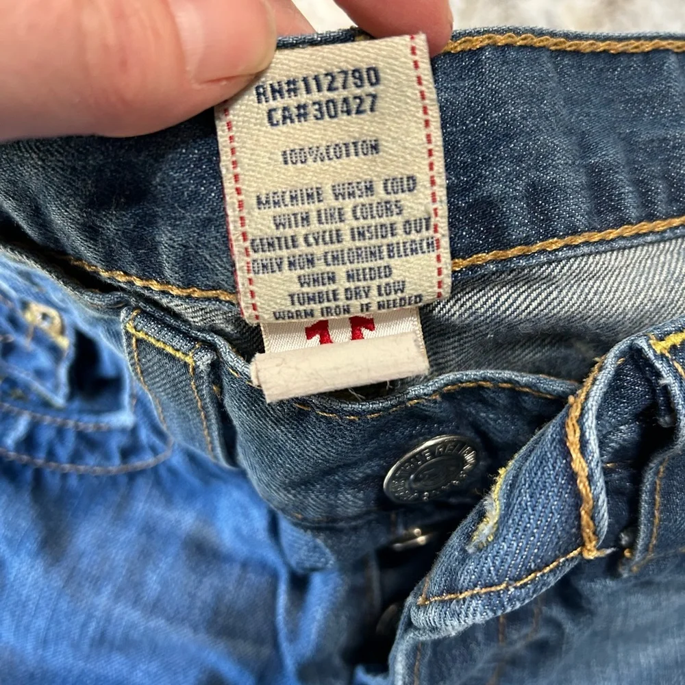 True Religion Riley Blue Denim Bermuda Shorts size 29 - Picture 6 of 11